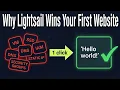 AWS Lightsail Explained WordPress Live in 6 Clicks Beginner VPS