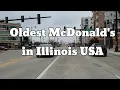 EP42 - Oldest McDonald s in Illinois USA Des Plaines Illinois USA