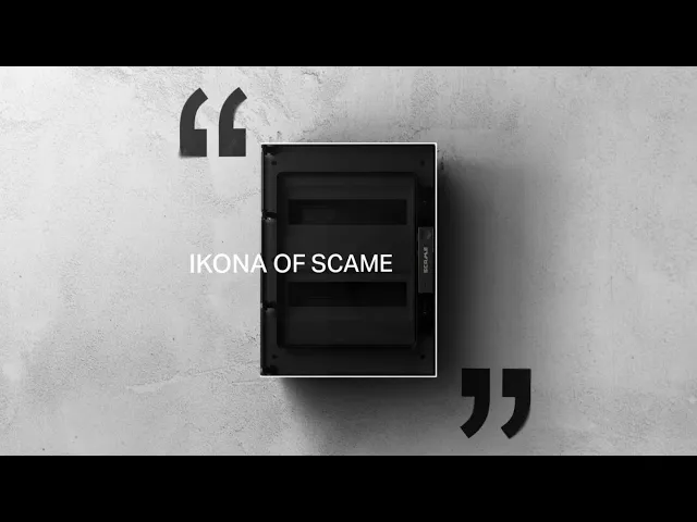 Табло за открит монтаж 2х18 мод. серия IKONA IP66 IK09 Scame - 679.2036, с елегантен дизайн.