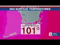 100 degree bay temperatures near the Florida Keys A new World Record