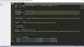 Automate the Forms Using Selenium Python