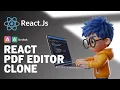 Build a React js Adobe Acrobat PDF Editor Clone in Browser Using MuPDF js Library in TypeScript