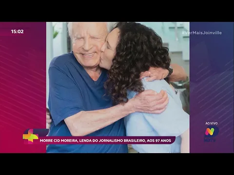 Morre Cid Moreira, lenda do jornalismo brasileiro, aos 97 anos