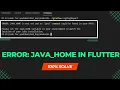 How to Fix Java Home Is Not Set and Java Command Is Not Found Java Home is Not Set