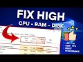 Fix 100 Disk Usage in Windows - PC Optimization