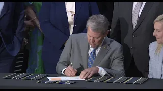 Gov Kemp s final day to act on key Georgia bills could impact taxes schools and transit