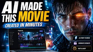 Made a Cyberpunk AI FILM Series Using Pippit AI Video Generator
