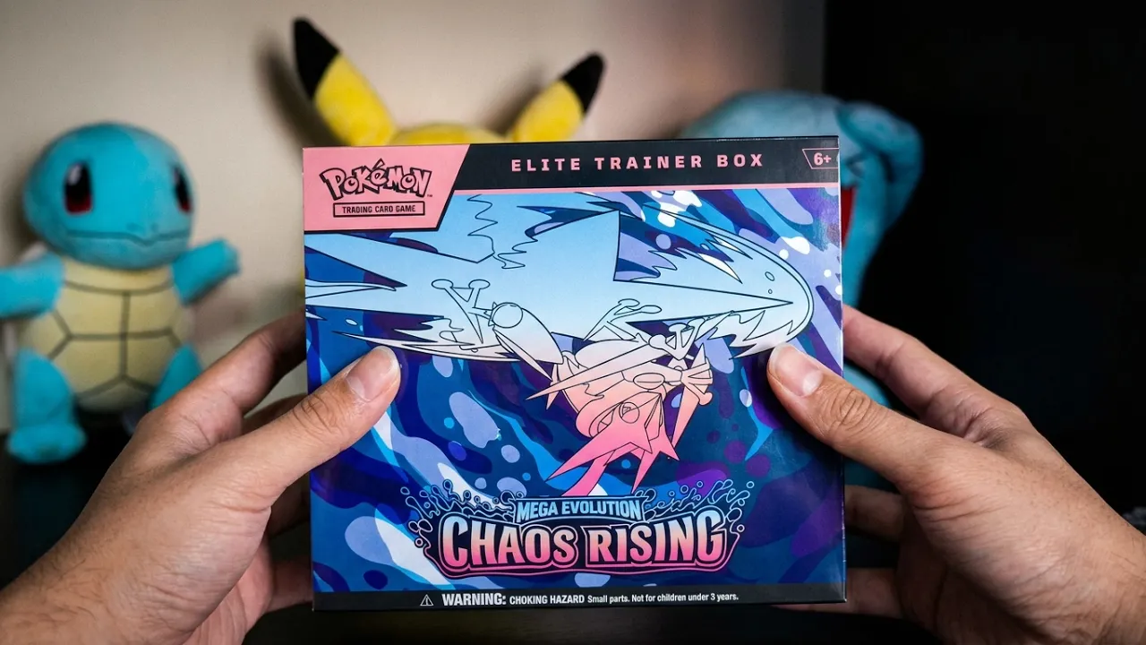 ASMR Unboxing: Pokémon Chaos Rising Box