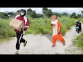 Download Lagu Monkey Su's funny reaction when saw stranger breaking into house!