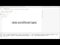 Intro to Swift Lesson 6 1 - Types Type Annotation