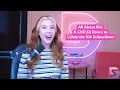 All About Me A Chill Sit Down to Celebrate 10k Subscribers