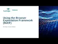 How to use BeEF the Browser Exploitation Framework