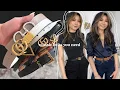 Belts Every Woman Should Own accessories to build a timeless classic wardrobe Miss Louie