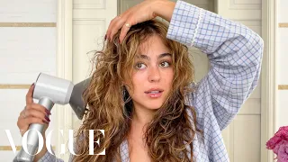Off Campus Star Mika Abdalla’s Refreshing Curly Hair Routine | Beauty Secrets | Vogue