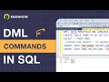 SQL DML Data Manipulation Language Commands A Practical Approach