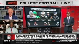 FULL College Football LIVE| Austin Mack is Alabama's QB1? Sam' top 5 QB in CFB: 1.Chambliss, 2.Moore