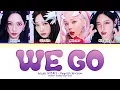 Download Lagu aespa We Go (English Ver.) Lyrics (Color Coded Lyrics)