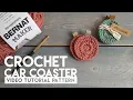 Crochet Car Coaster Pattern