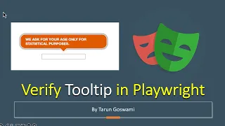 Playwright Tooltip
