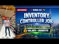High Demand Inventory Controller Job in Dubai UAE Salary Benefits 2026