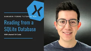 Reading a SQLite Database - Xamarin Forms Tutorial