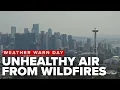 Haze spreads across western Washington leaving some areas with unhealthy air quality