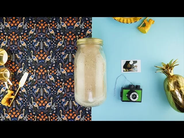 COMO FAZER FERMENTO NATURAL LEVAIN PARA PÃES