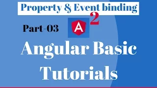 Angular 2 property binding and event binding
