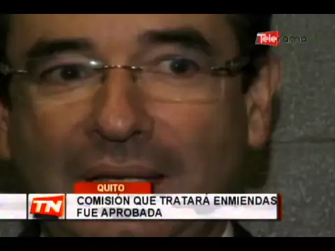 Comisión que tratará enmiendas fue aprobada