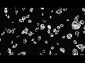 Beautiful Shiny Sparkling Diamond Gems Falling in Slow Motion 4K DJ Visuals Loop Background