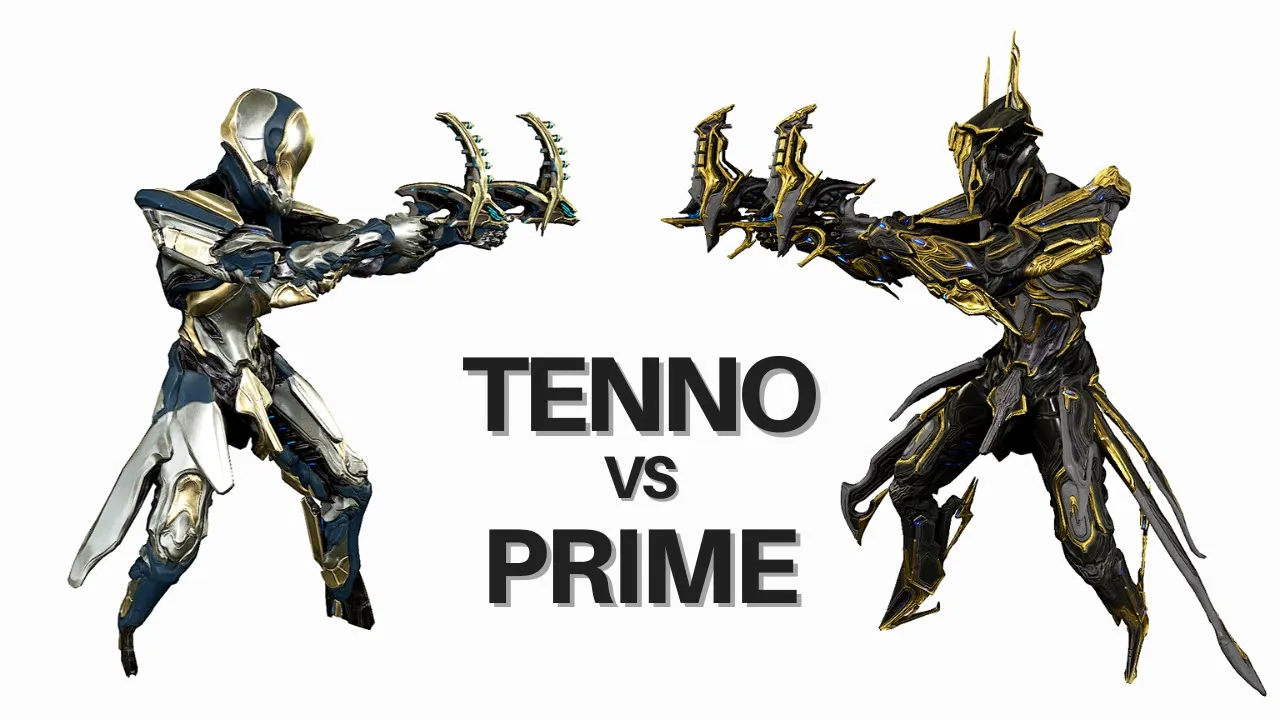 Warframe - Akarius vs Akarius Prime - Audiovisual Comparison