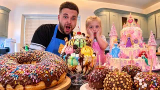 We Made Every GIANT Food! (Daddy & Daughter)