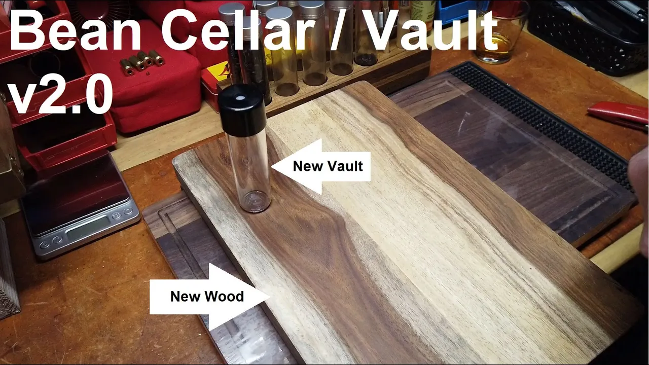 DIY Espresso Project: Homemade Bean Cellar/Vault v2.0