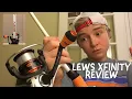 Lews Xfinity Spinning Rod Reel Review