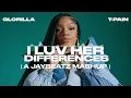 Download Lagu GloRilla, T-Pain \u0026 Ginuwine - I LUV HER Differences (A JAYBeatz Mashup)