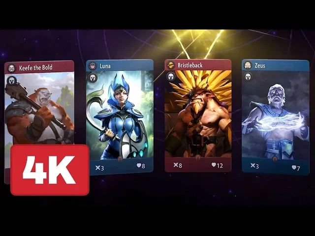Artifact Gameplay - Full Match Played by Valve (4K)