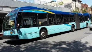 MTA 2017 NovaBus LFSA Smart Bus Articulated Low Floor 5470 Bx41 SBS