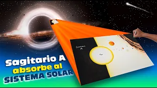 Cómo hacer este dibujo del ☀️ Sistema Solar devorado por un 💫 Agujero Negro a escala real 🪐