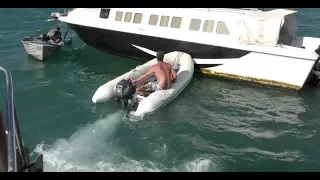 Dragging boat Captain saves the day Episode 91 Sailing Catalpa