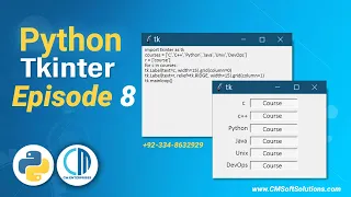 Python Tkinter Episode 8 Handling user events Tkinter Tkinter Python in Urdu