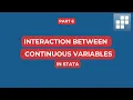 Interaction Between Continous Variables Dummy Variable Regression Part 6