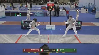 hong kong world cup 2024 swf l16 francesco palumbo ita v alice volpi ita