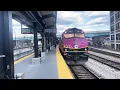 MBTA Commuter Rail Train 560 Ride from Worcester to Back Bay