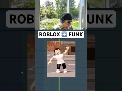 using roblox sounds to make brazilian funk #flstudio #roblox #brazilianfunk