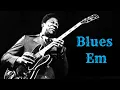 E Minor Blues Guitar Backing Track BB King Style