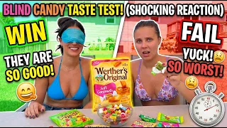 BLIND CANDY CHALLENGE | How Many Can We Get Right?
