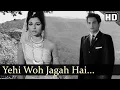 Download Lagu Yehi Woh Jagah Hai | Yeh Raat Phir Na Aayegi (1966) | Sharmila Tagore | Biswajeet | Purane Gane