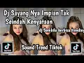 Lagu DJ SAYANG NYA IMPIAN TAK SEINDAH KENYATAAN DJ SEMBILU BERBISA STAILE KONDANG YANG KALIAN CARI