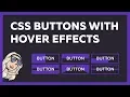 Buttons With Animation Hover Effects Using Only HTML CSS