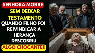 UMA VELHA MORRE SEM DEIXAR TESTAMENTO E FILHO FAZ UMA DESCOBERTA CHOCANTE !!😱📜